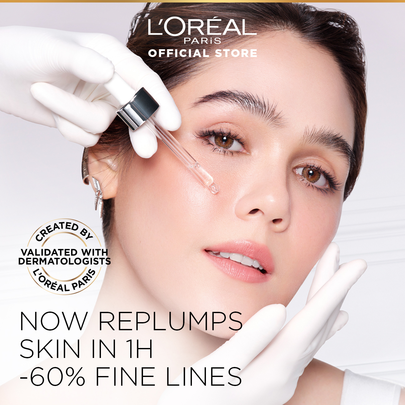 HYALURONIC ACID PLUMPING SERUM ( PLUMP, SMOOTH, RADIANCE) 30 ML