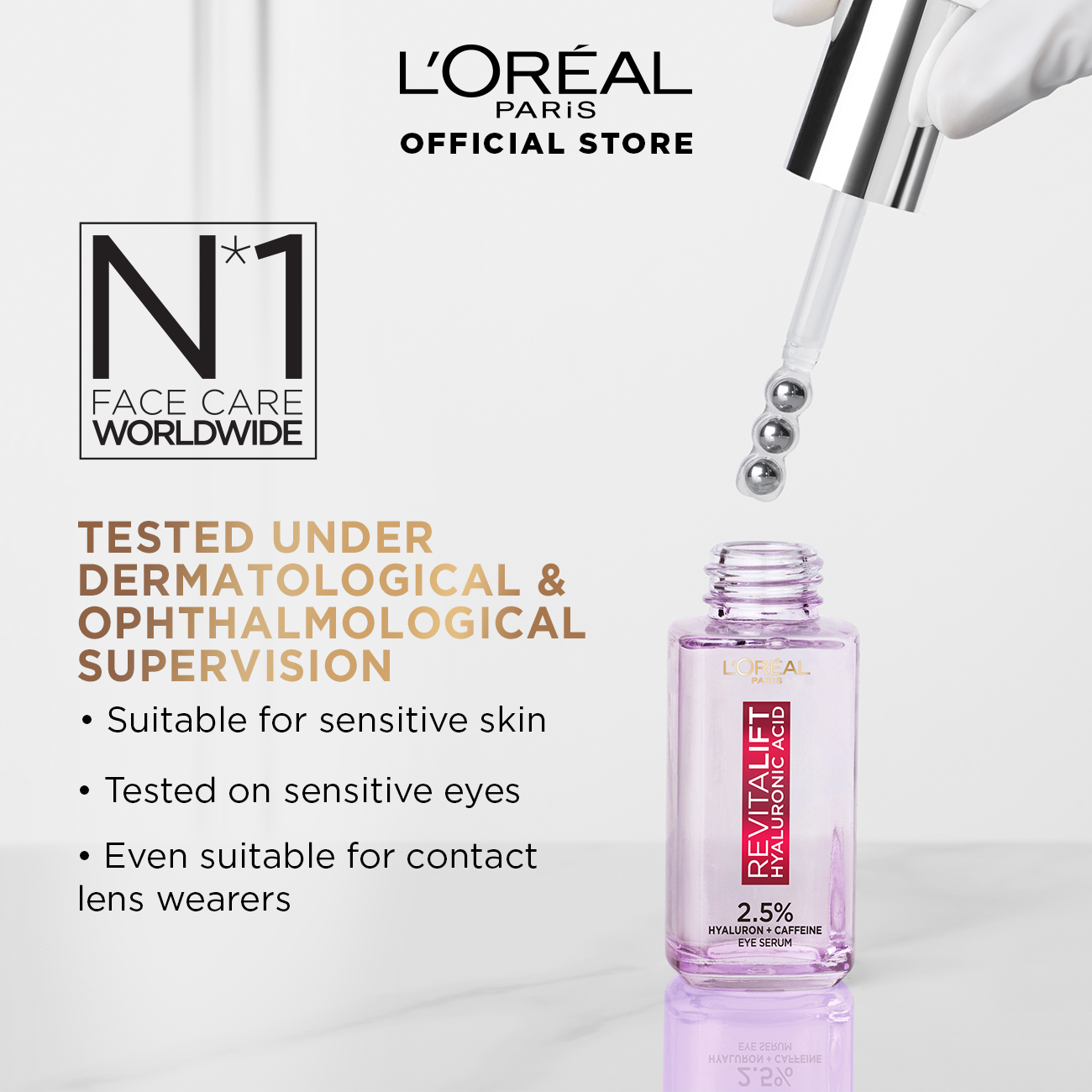 REVITALIFT HYALURONIC ACID EYE SERUM (20ml)