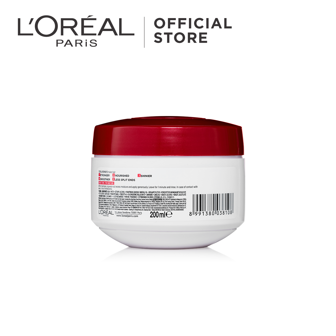 TOTAL REPAIR 5 DAMAGED REPAIRING HAIR MASK 200ML