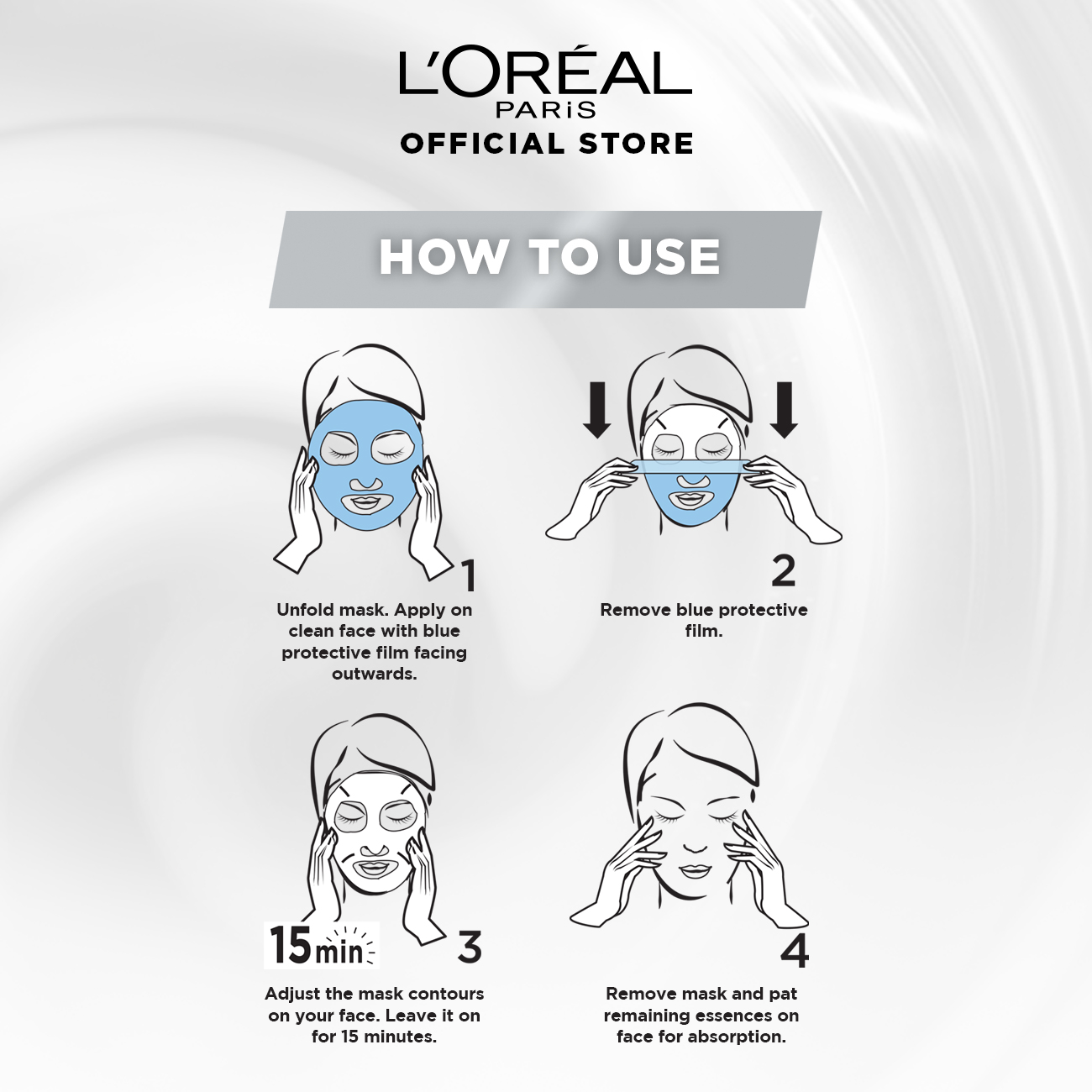 REVITALIFT PRO YOUTH ESSENCE FACE SHEET MASK BRIGHTENING 30G