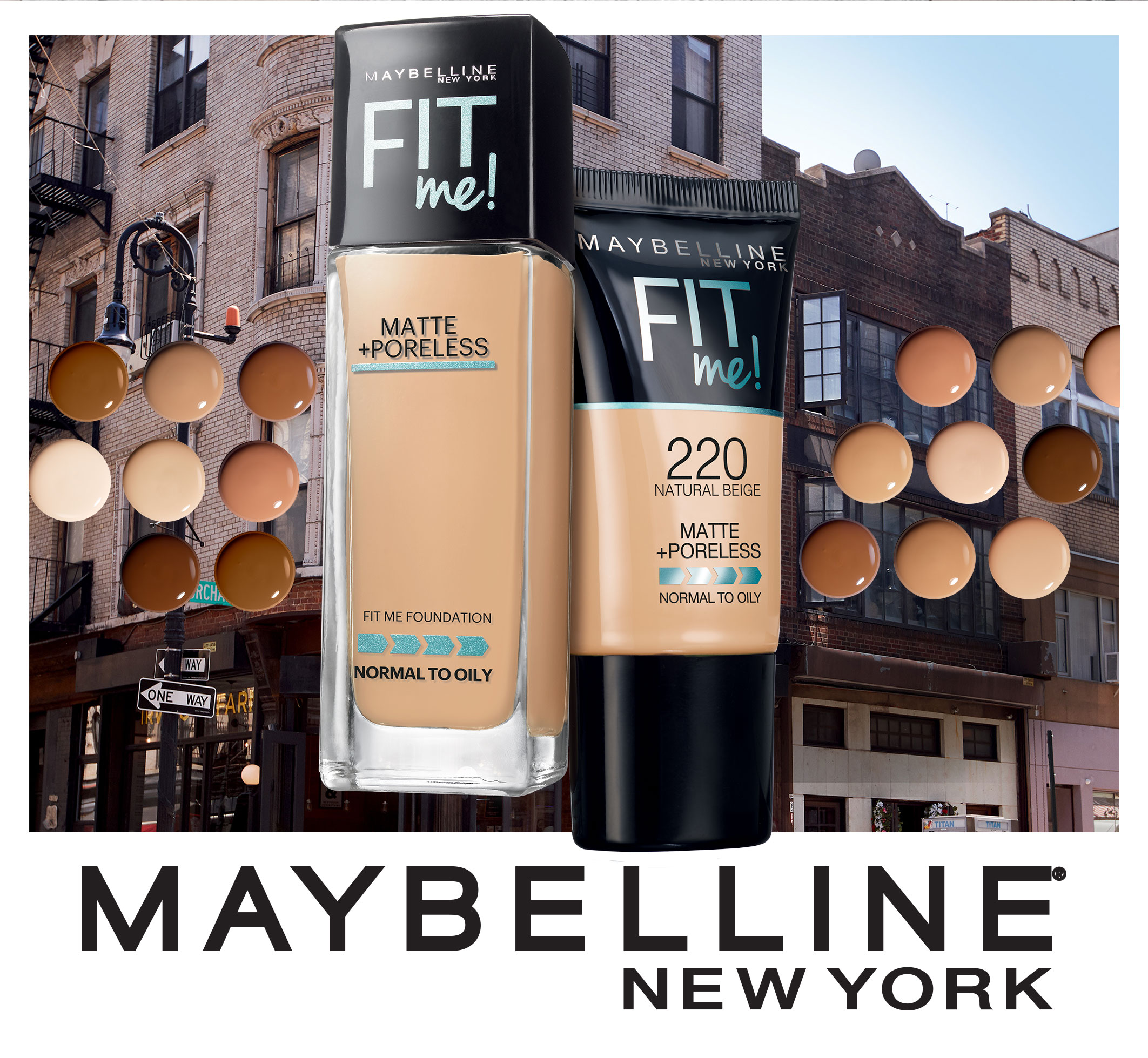 FIT ME MATTE & PORELESS FOUNDATION TUBE