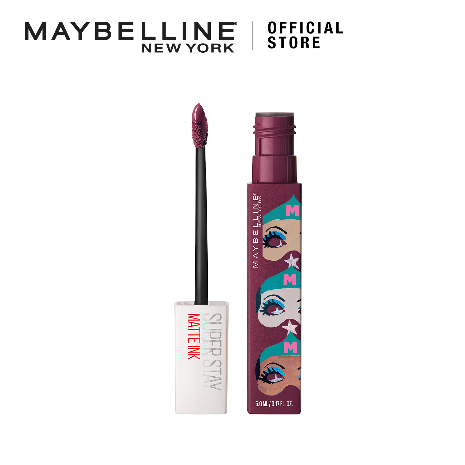 SUPER STAY MATTE INK ASHLEY LONGSHORE LIMITED EDITION LIPS 40 BELIEVER