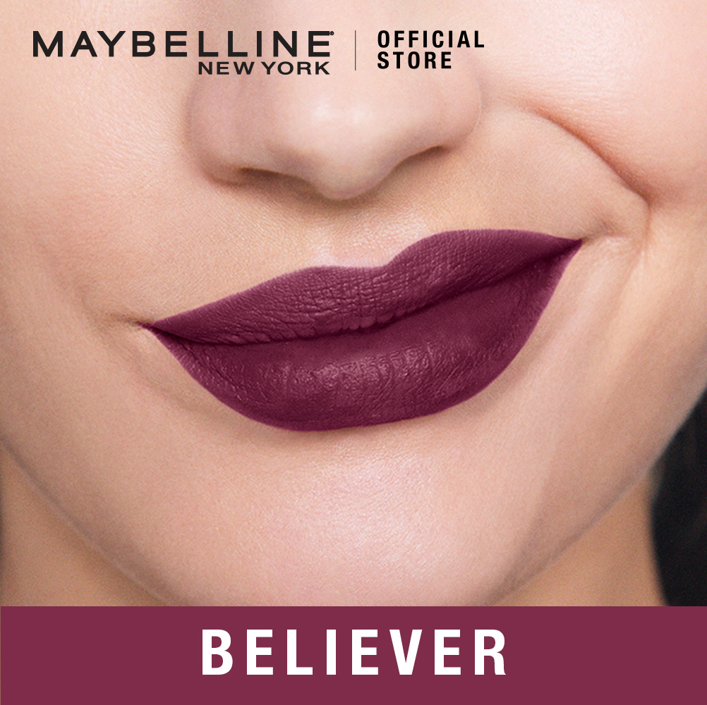  SUPER STAY MATTE INK ASHLEY LONGSHORE LIMITED EDITION LIPS 40 BELIEVER