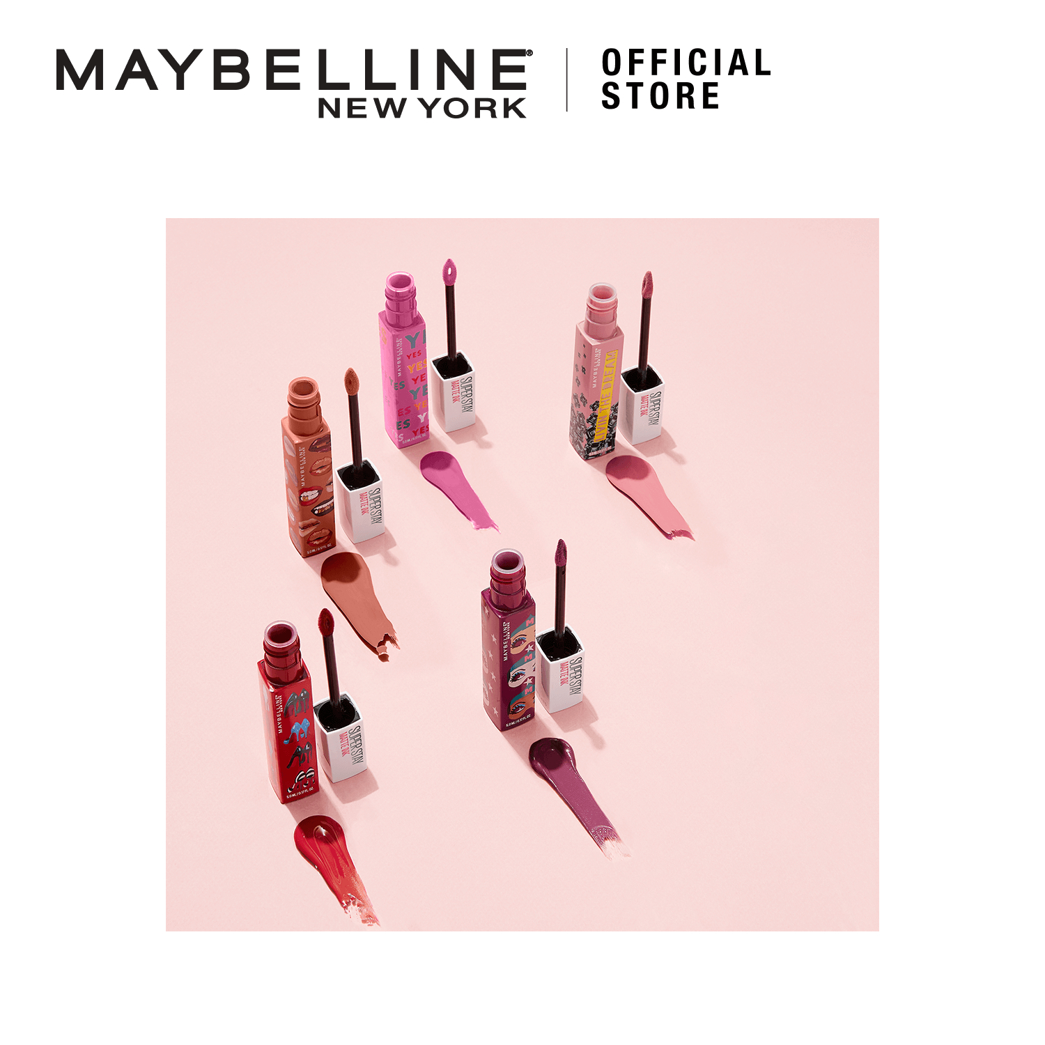  SUPER STAY MATTE INK ASHLEY LONGSHORE LIMITED EDITION LIPS 40 BELIEVER