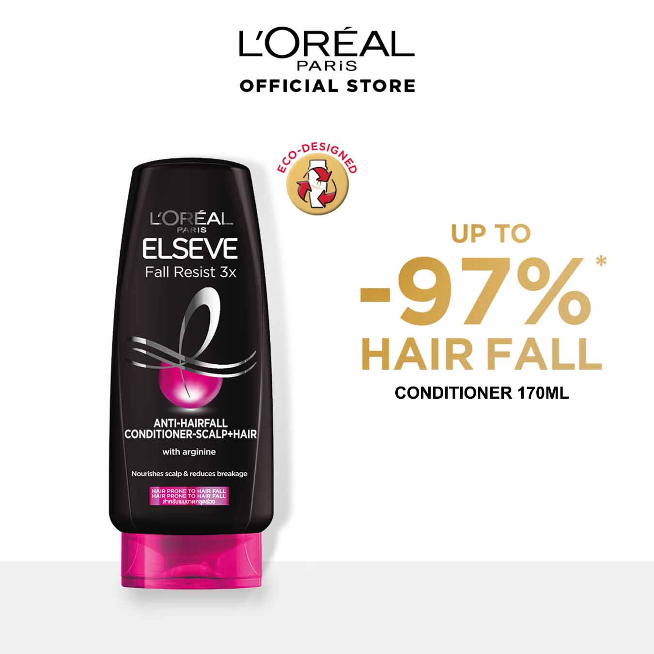 FALL RESIST 3X ANTI HAIR FALL CONDITIONER 170ML