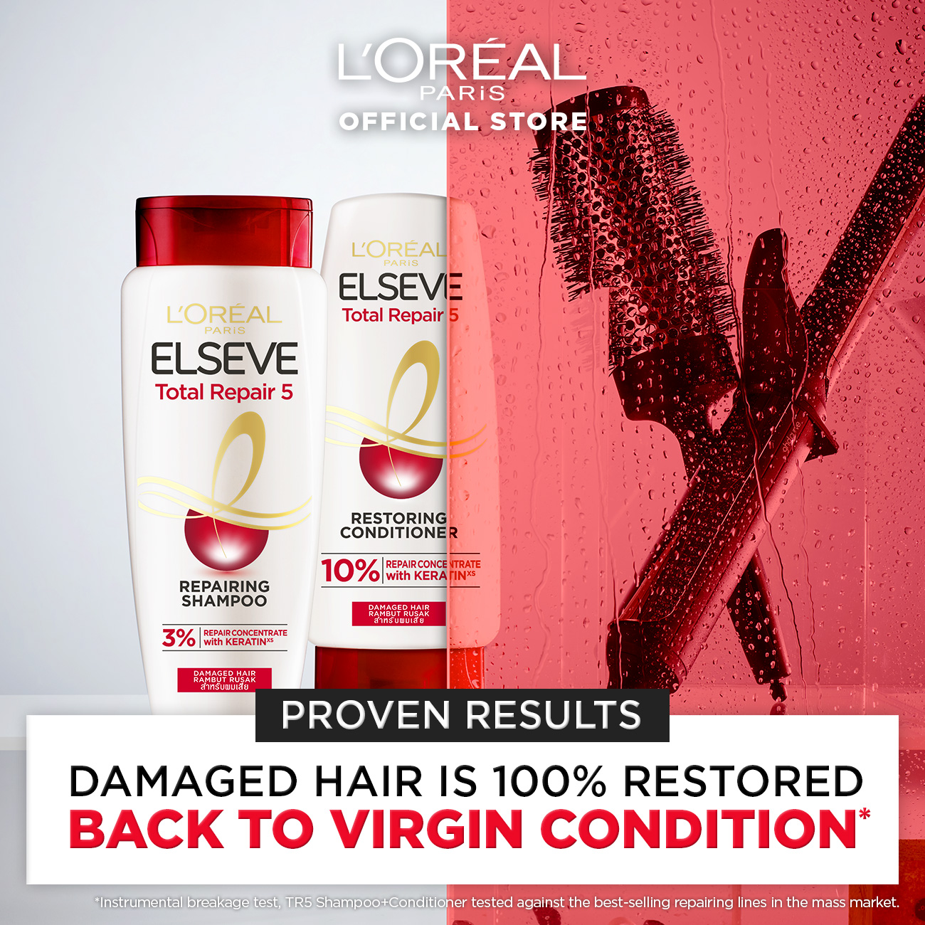 ELSEVE TOTAL REPAIR 5 SHAMPOO 620ML