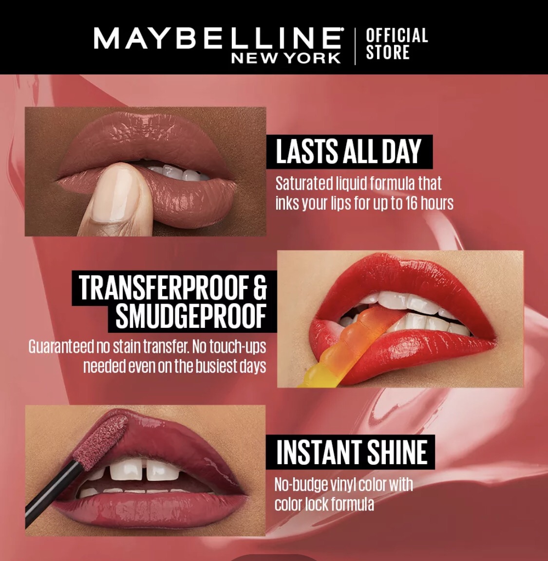 SUPERSTAY VINYL INK LONGWEAR LIQUID LIPSTICK GET