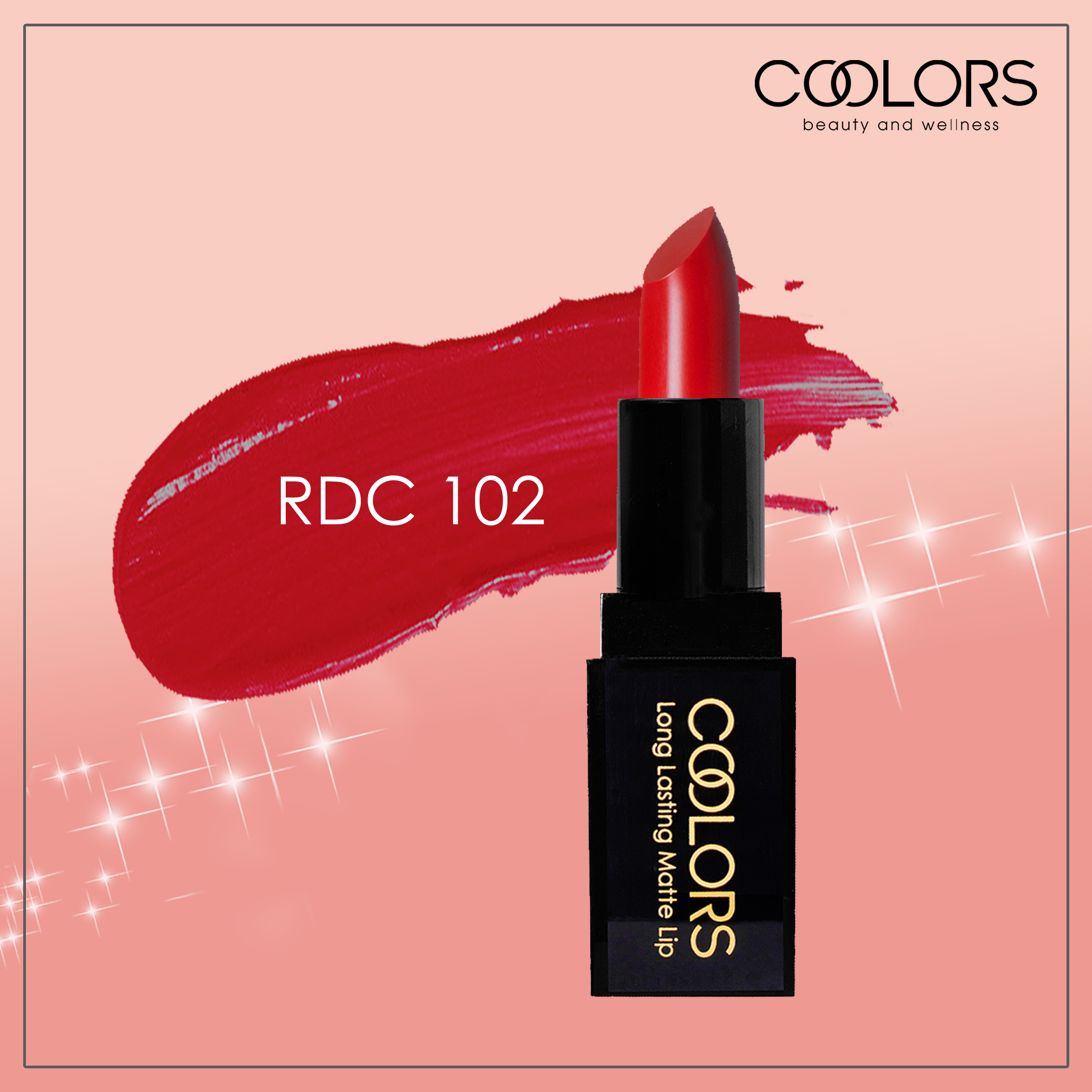 Long Lasting Matte Lipstick - RDC 102
